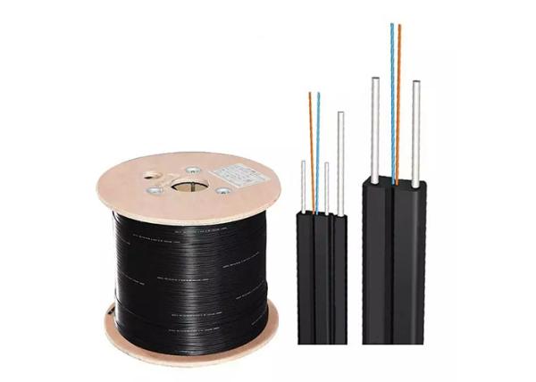 Single Mode G.652D Figure 8 Fiber Optic Cable / Fiber Optic Network Cable 10kg