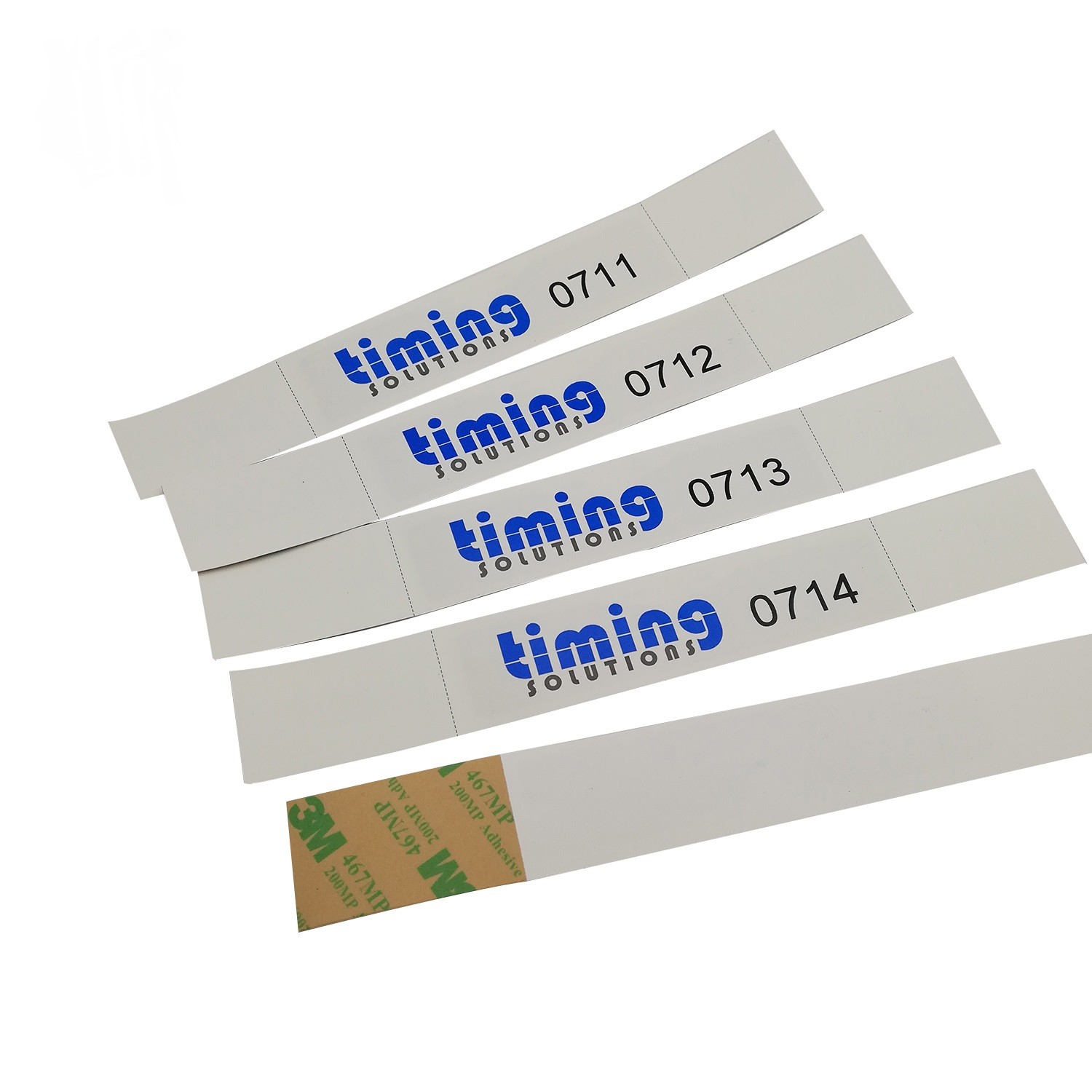 Multi Colored 13.56 Mhz RFID Wristband Disposable Plastic Hospital RFID Bracelet
