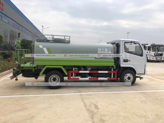 Dongfeng 5000liters Water Bowser Truck Sprinkler Spraying Water Delivery Tank Truck