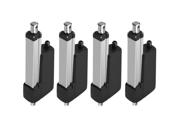 3500lb High Force Heavy Duty Electric Linear Actuators Industrial IP69K