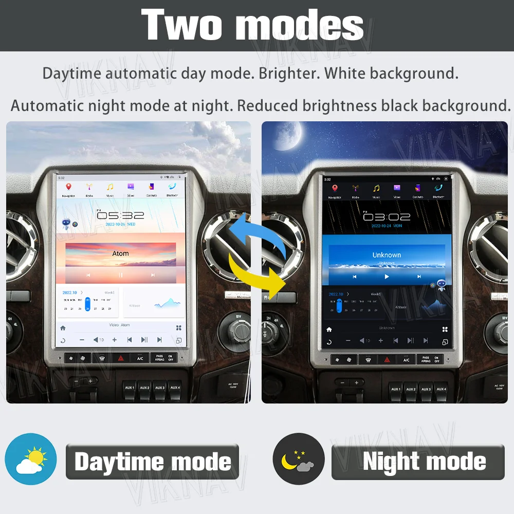 12.1Inch Android Touch Screen Car Radio Ford F250 2013 2014 Carplay Auto Stereo Aftermarket Head Unit Video Player