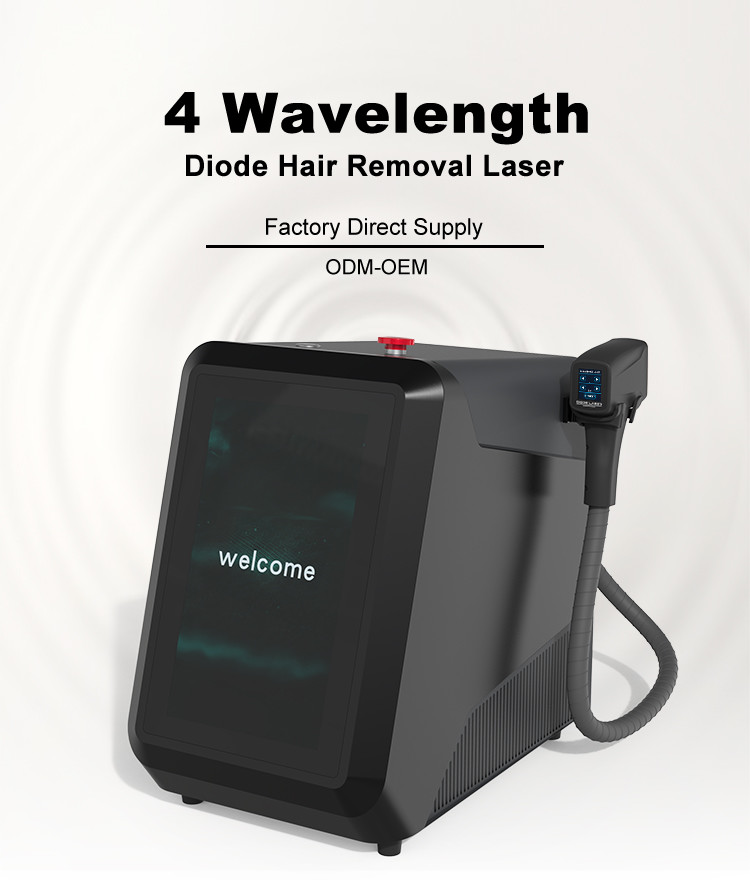 Direct Factory Supplier Lazer Hair Removal Machine Portable For Beauty Center Laser Hair Removal And Skin Rejuvenation