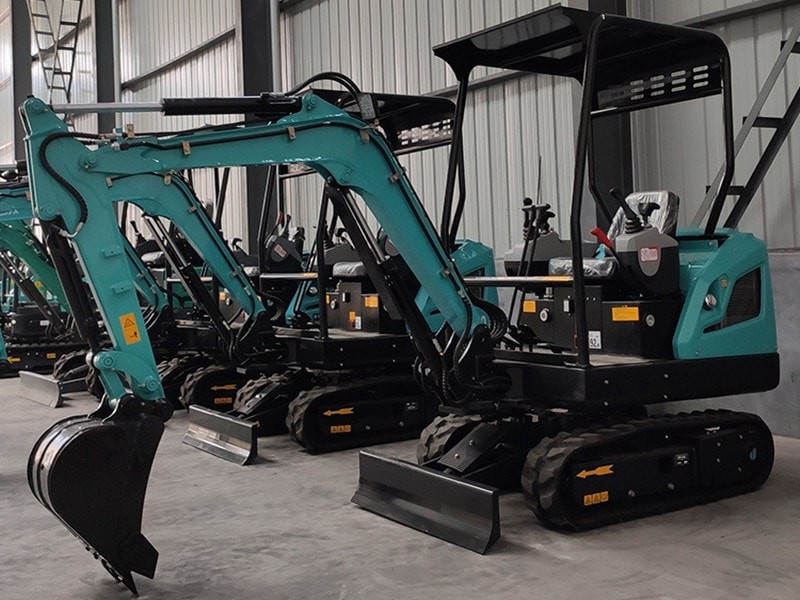 Best Sale 1.7ton Mini Digger For Ditching Mini Crawler Excavator ET18 Compact Excavator