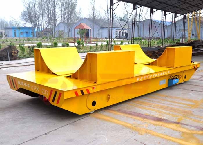  electric flat bed trailer for steel foil coils handling 