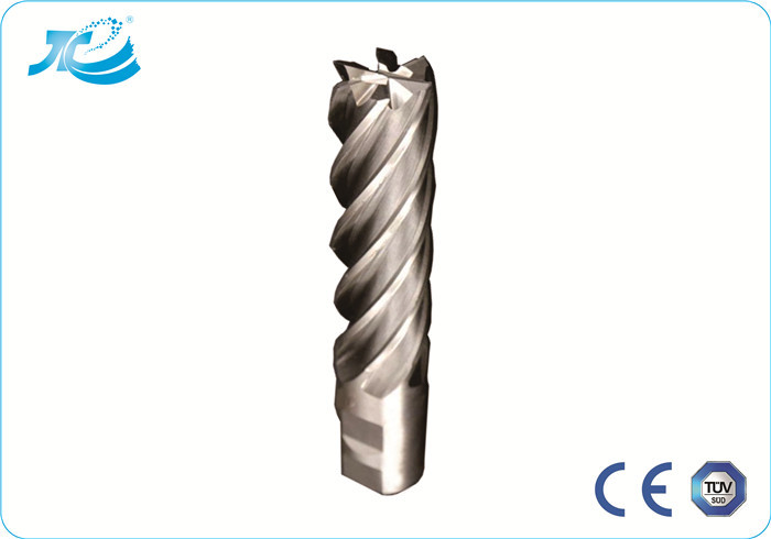 6 Flute End Mill , HRC 55 - 65 Square Aluminum Cutting End Mills