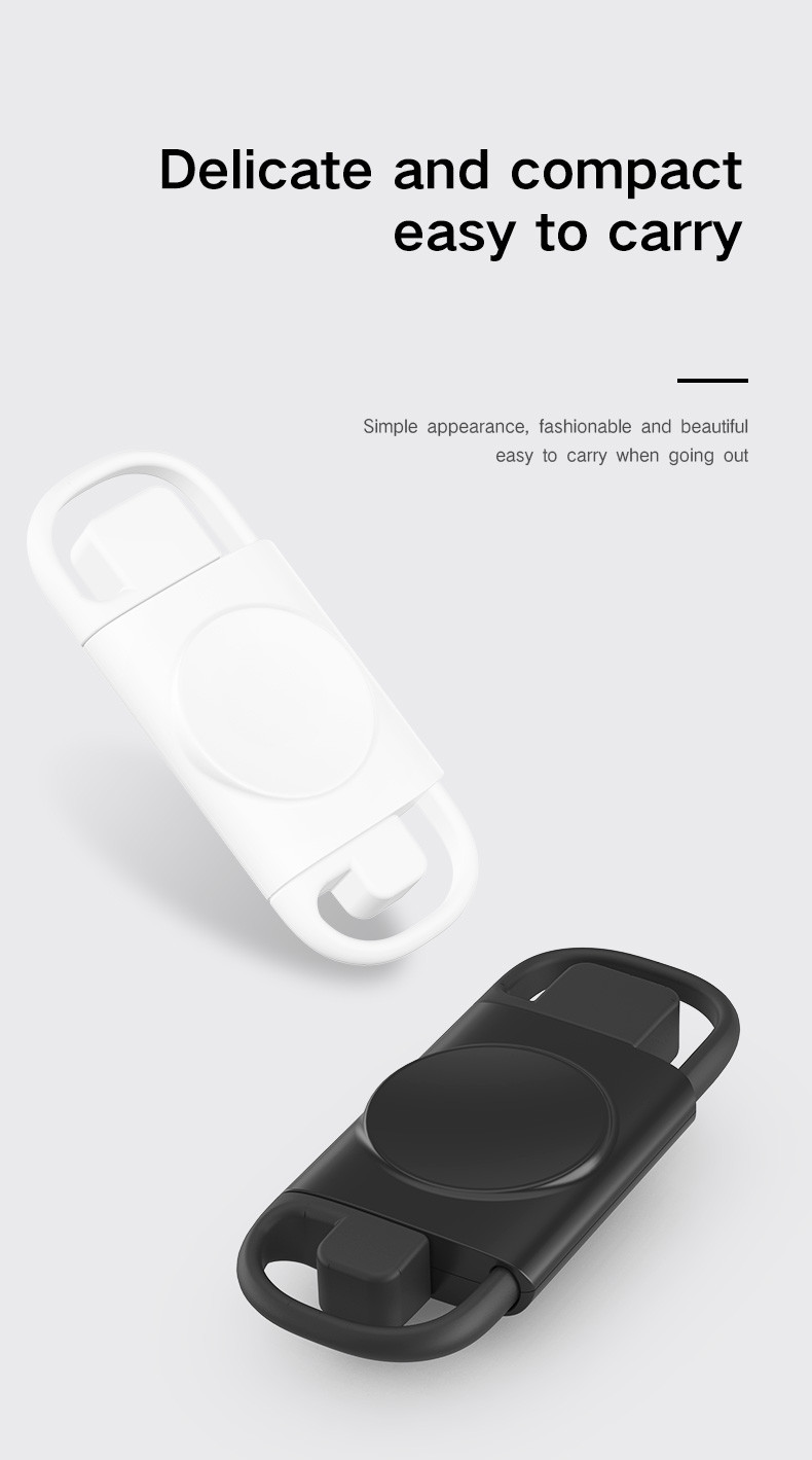 Apple Watch Wireless Magnetic Charger 5V Lightweight 0.8 Ounces White Color