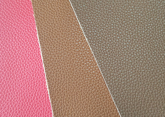 Composite Material Polyurethane Faux Leather Seamlessly Non Woven Backing