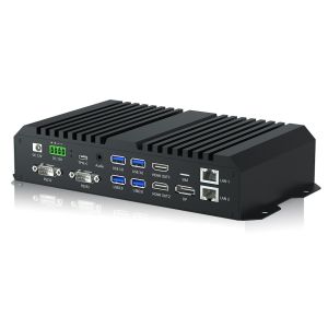 China Rockchip RK3588 HD Multimedia Box Edge Computing AIot 8K Double HD Dual Ethernet on sale