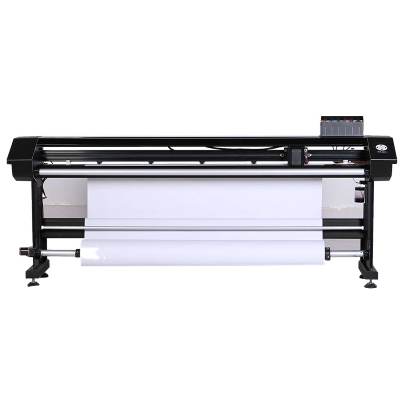 6 Color Refillable Continuous Inkjet Printer Plotter For Garment Pattern Printing