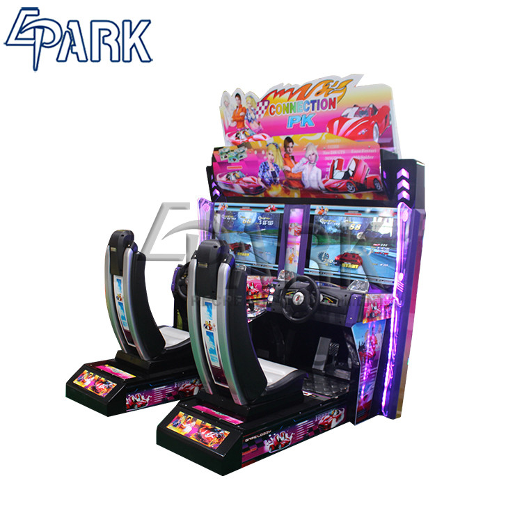 Coin-Operated Arcade Racing Racing Game Machine Two-Person Parkour Racing Simulator