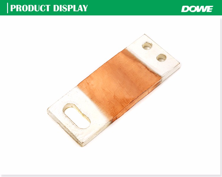 Pure wire ISO certificated copper busbar Ti electrical connecotor terminal