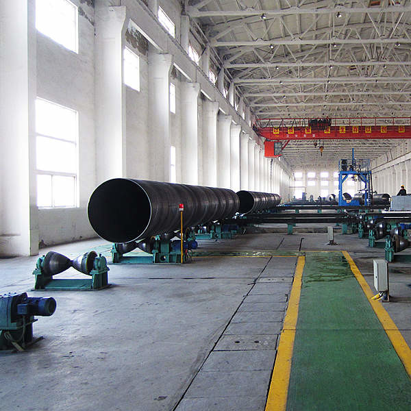 Low Pressure Fluid Transmissions Spiral Welded Tube For Piling Project