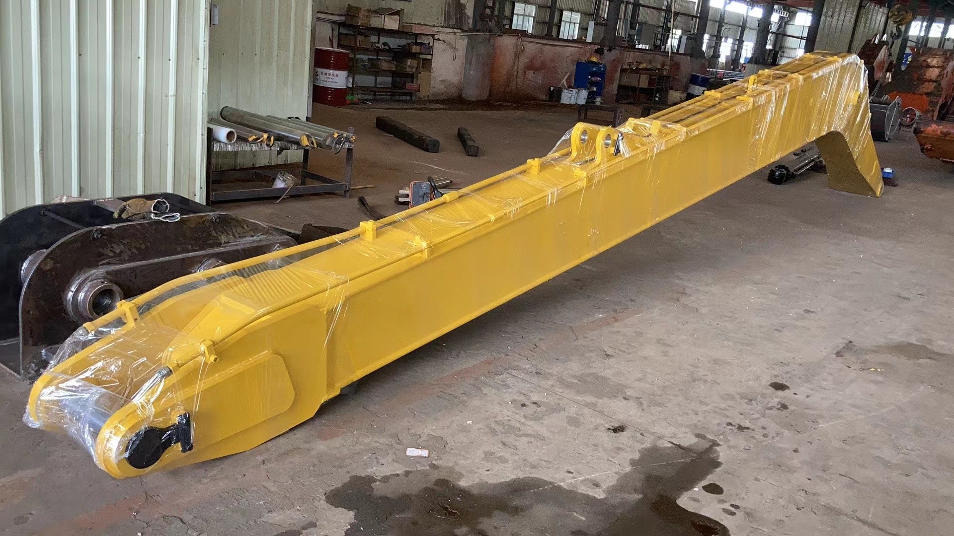 River And Sea Dredging Long Reach Excavator Boom Arm , CAT320D Excavator Long Arm