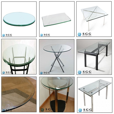 rotating glass coffee table (round,oval,square,rectangle)