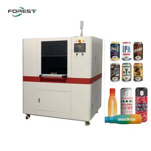 Windows 7 Rotary Inkjet Printer Varnish Digital UV Printing Machine