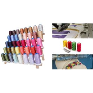 6000M 75D/2 Polyester Embroidery Thread with OEKO Certificated