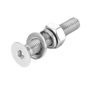 Din7991 2205 / 2507 Hex Socket Screw With Nuts And Washer Full Thread Hot Sell