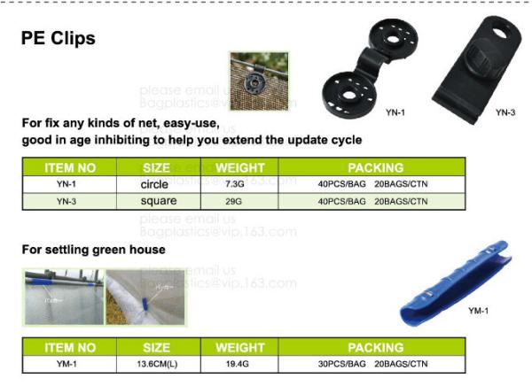 PE CLIPS, CULTIVATING BAG, 100% BIODEGRADABLE VARIOUS SIZE ARE AVAILABLE,GREEN