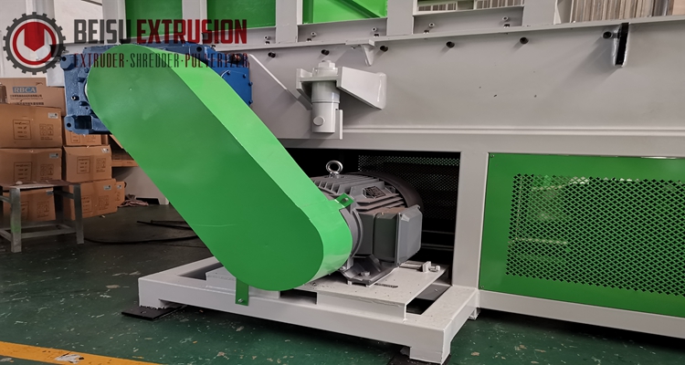 Pe Pp Pvc 3000kg/H Plastic Shredder Machine With Harder Blade