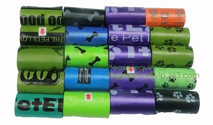 Eco friendly Compostable Biodegradable commercial bags,100% Environment Friendly Compostable Cornstarch Garbage Bags pac