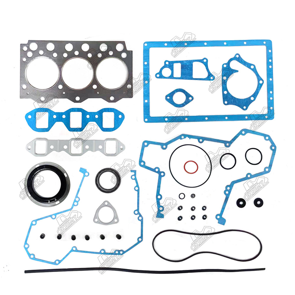 3D95 Full Head Gasket Set For Yanmar Komatsu 3D95 3D95S 3D95S-W-1 Engine