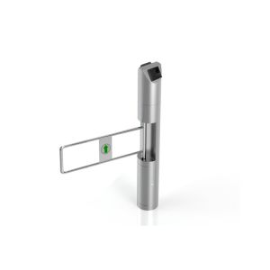 China Pedestrian  RGB LED Indicator Swing Arm Turnstile IP44 SUS304 on sale