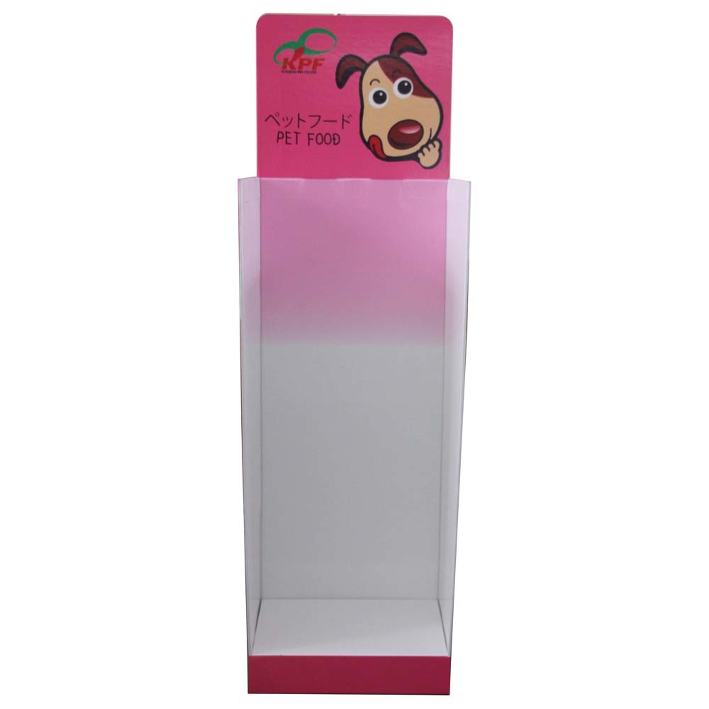 Fancy Retail Shipper Display , Carton Patterned Presentation Cardboard Display