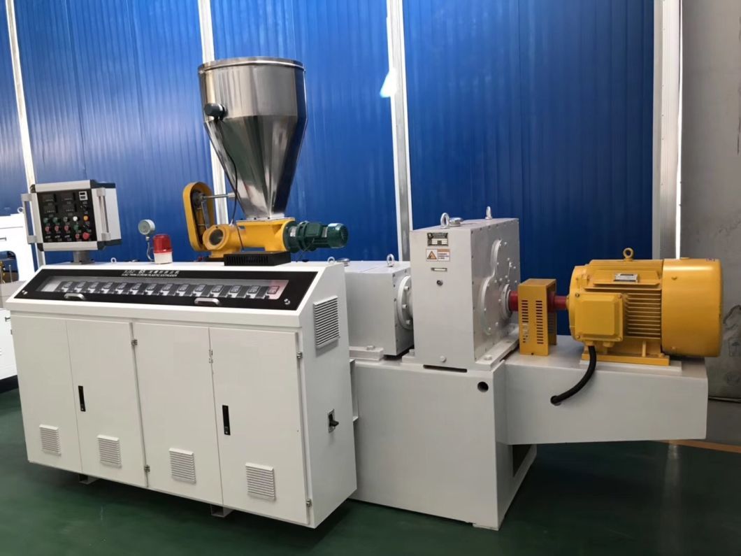 Plastic CPVC Electric Conduit Pipe Production Line PVC Dual Pipe Extruder Machine