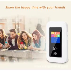 High Speed Portable 4G Modem With Sim Crad WiFi Router 300M With 2100mAH Battery