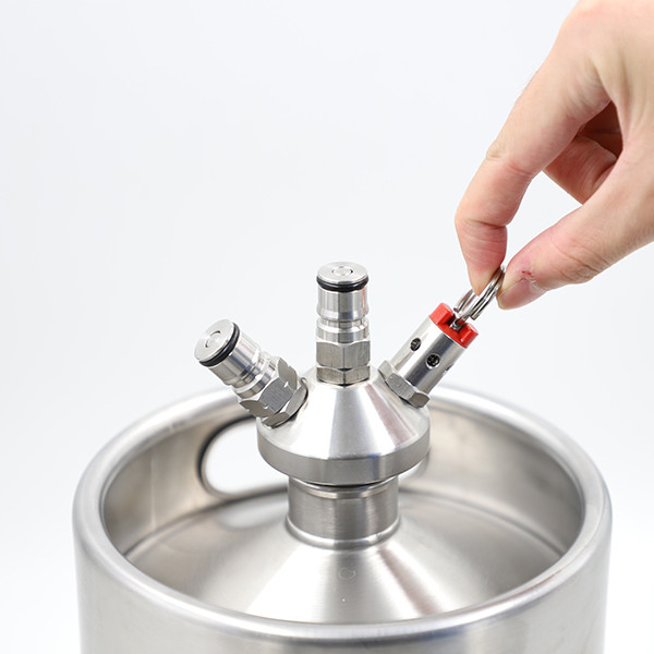 Double Ball Lock Mini Keg Tap Spear System With Beer Tube
