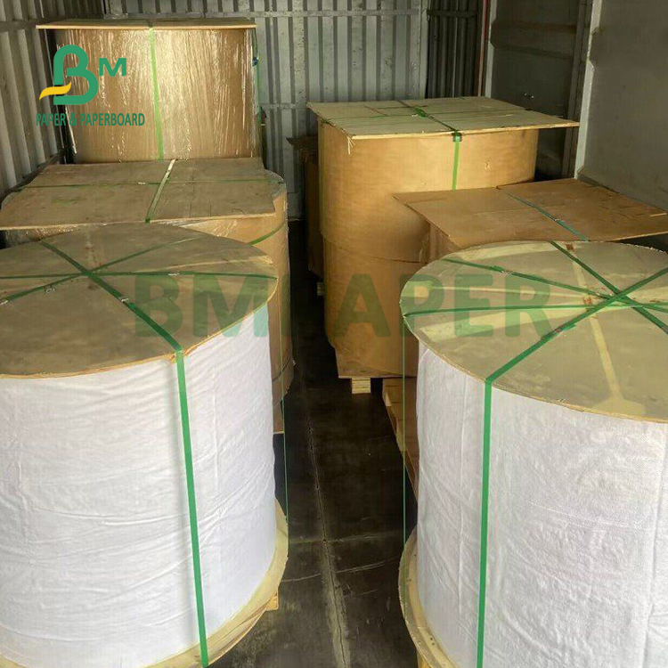 75gsm 90gsm Extensible Natural Kraft Paper To Produce Cement Bags 100 x 69cm