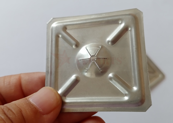 Galvanized Steel Or Stainless Steel Self Locking Washers For Rock Wool Insulation Pins