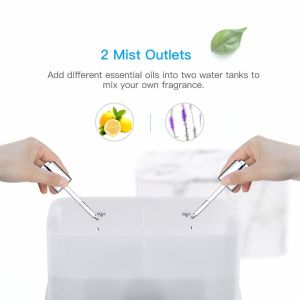 Aromatherapy PP ABS 300ml 18W Electronic Aroma Diffuser