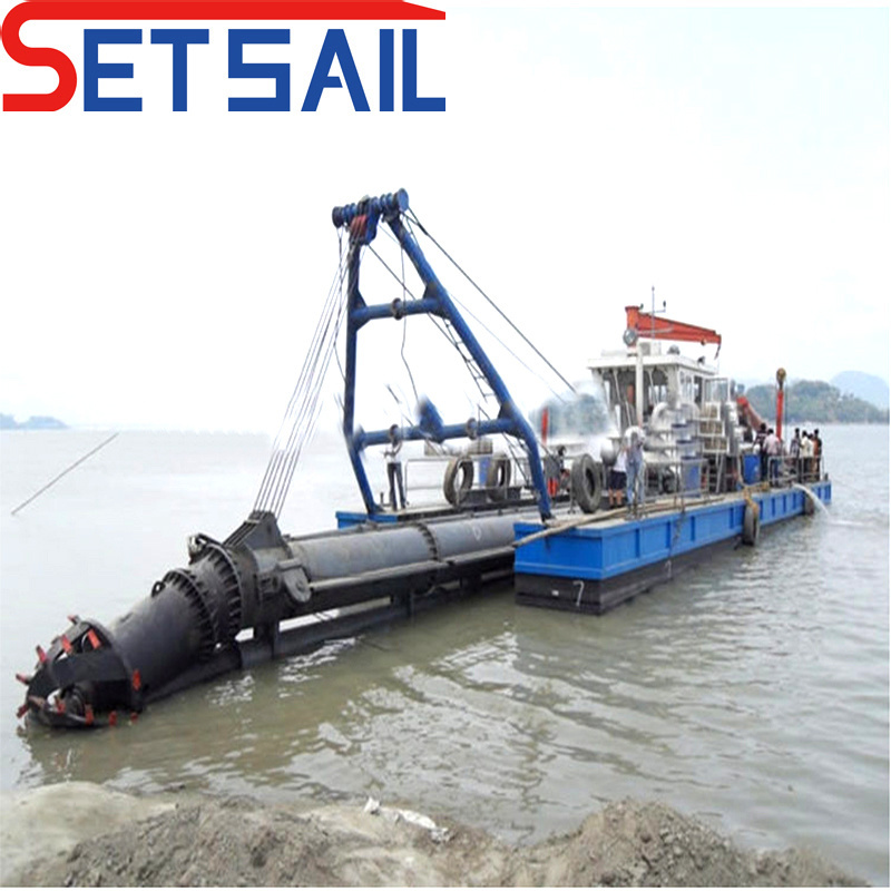 Shijiazhuang Sand Pump 8inch Cutter Suction Dredger with Mornitoring System