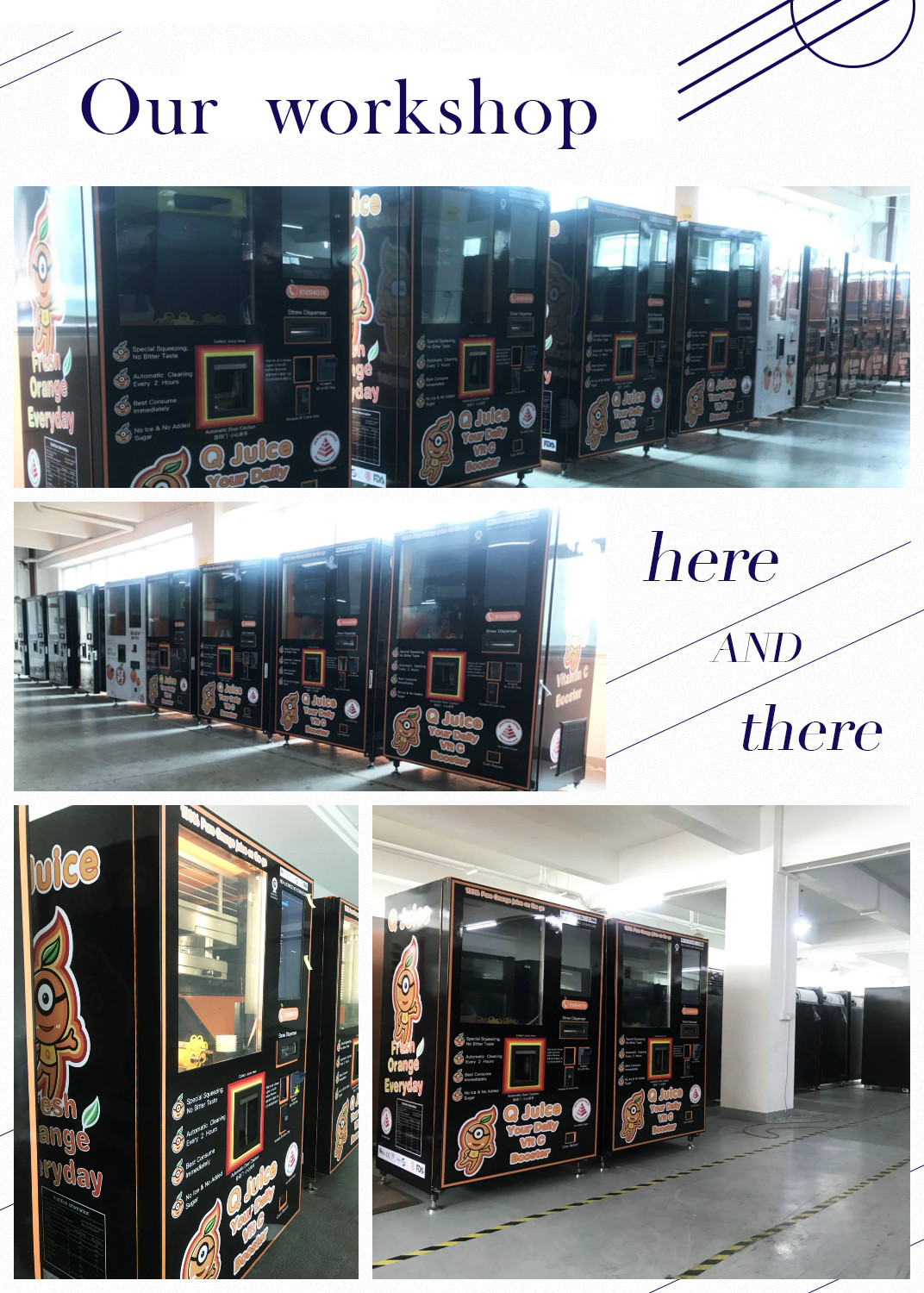 electric orange juicer orange maker fresh orange juice vending machine price for hot sale automatic cleaning system