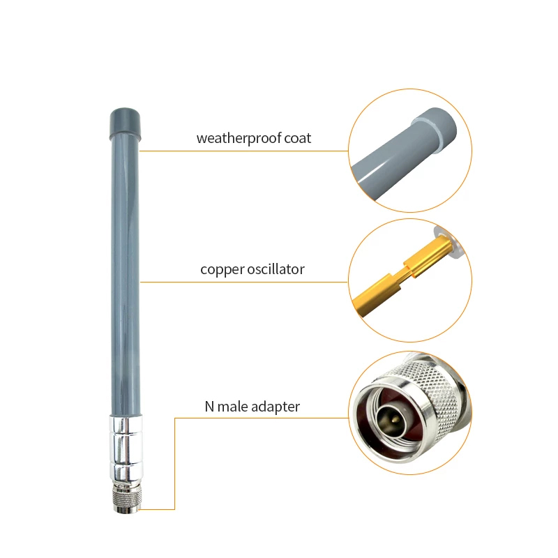 Fiberglass Helium Lora Antenna 5.8dBi 12dBi 15dBi 868MHz 915MHz Directional Bobcat 300