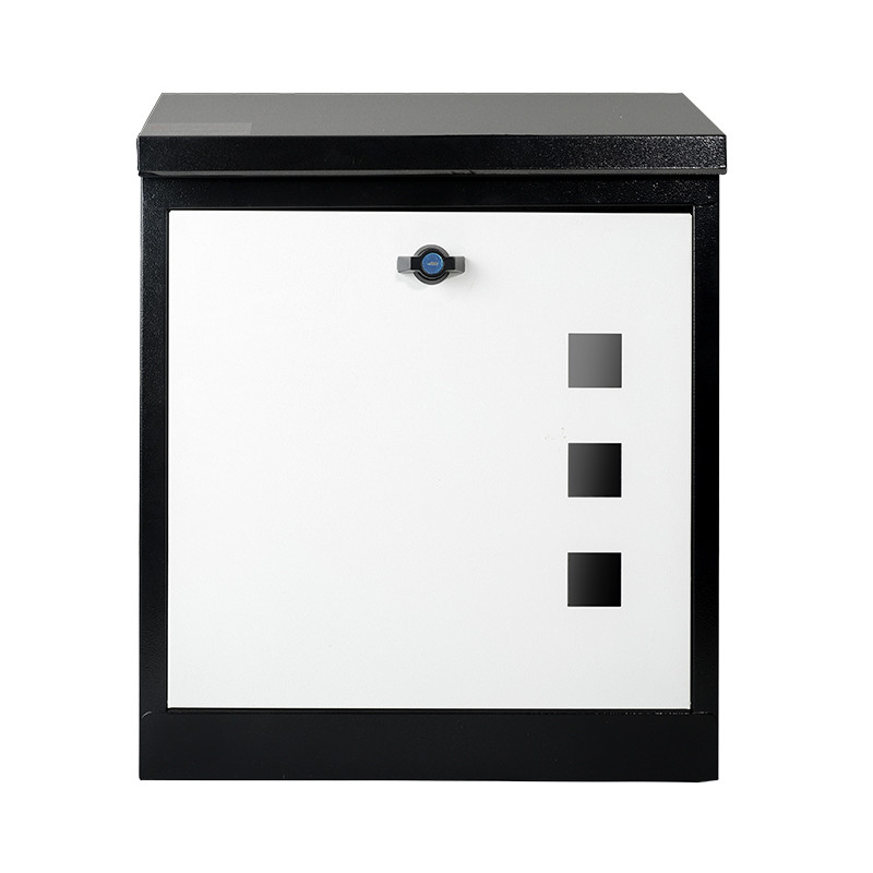 Wall Mounted Durable Residential Mailboxes Galvanized Metal Outdoor Letterbox