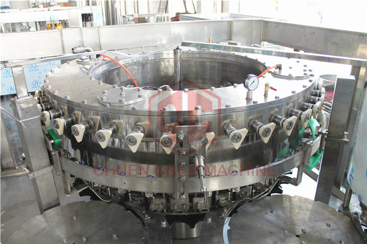 Beer Can Plastic Bottle Filling Machine With Electric Capping Machine