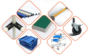 Rust Proof Structural Lean Tube High Loading For Lean Office Furniture