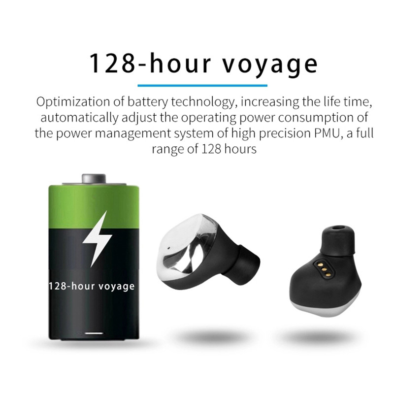 IPX5 Waterproof True Wireless Stereo Earphones TWS BT 5.0 X26 6 Hours Playing Time