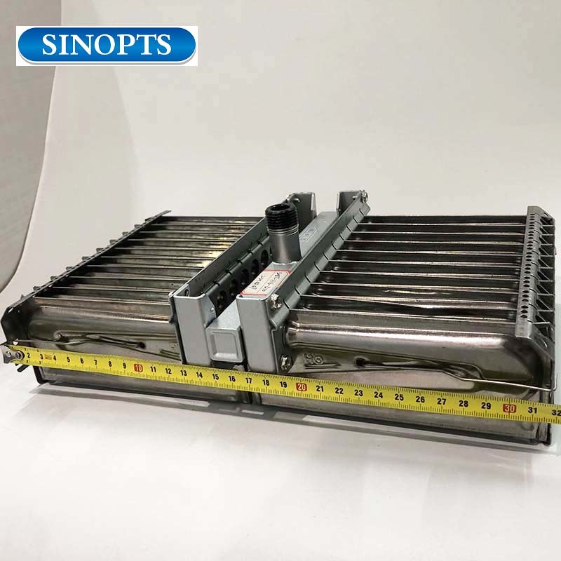 10 Rows Gas Boiler Steam Fire Row Stainless Iron Zinc Plate Burner Tray