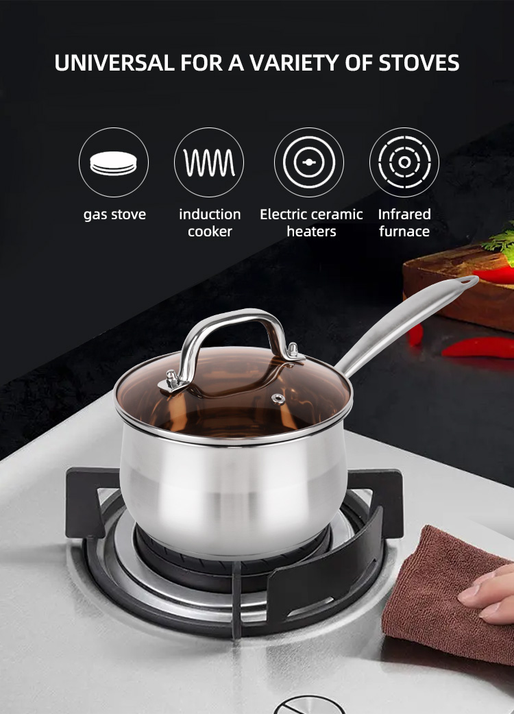 Hot Selling Cookware Set Kitchen Cookware 304 Stainless Steel Double Layer Soup Steamer Pot Ollas Cooking Pot Set