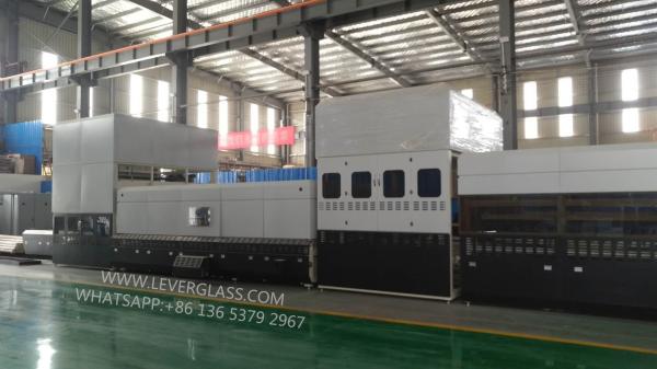 Dual direction Glass Toughening Furnace , Single & Double Curvature Bending