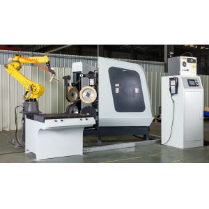 CNC system automatic robot grinding polishing machine for faucet