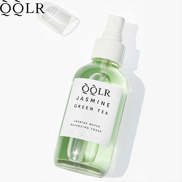 Wholesale 120ML Moisturizing Soothing Brightening Pores Oil Control Rose Water Jasmine Green Tea Face Toner