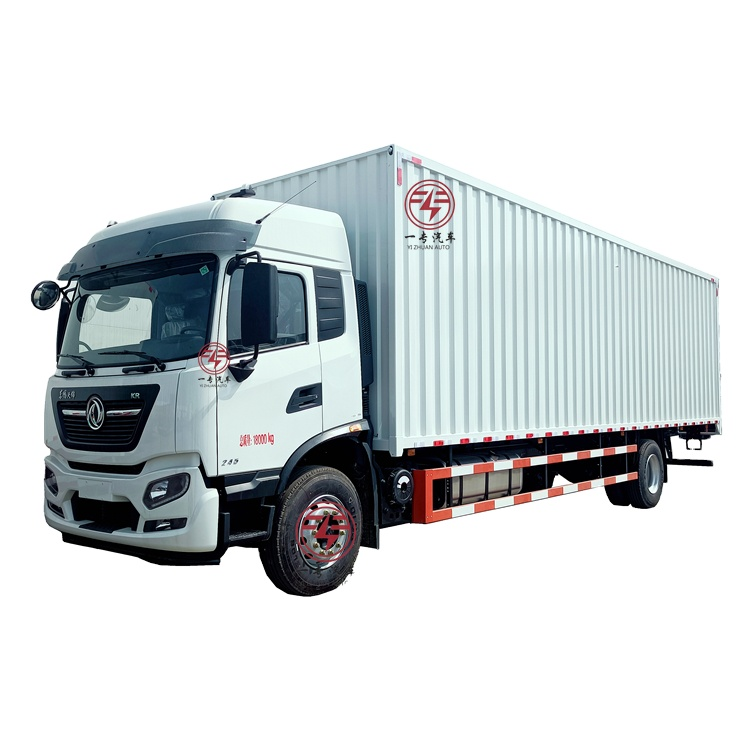 4.2-5.3m Cargo Tank Length Diesel Fuel Type Cargo Truck for Commercial Materials Transport