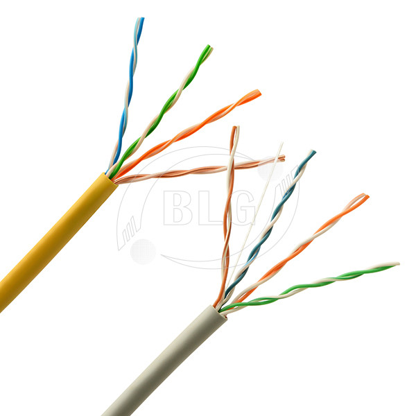 CCTV UTP Cat5e Ethernet Lan Cable , CCA Material Ethernet Network Cables