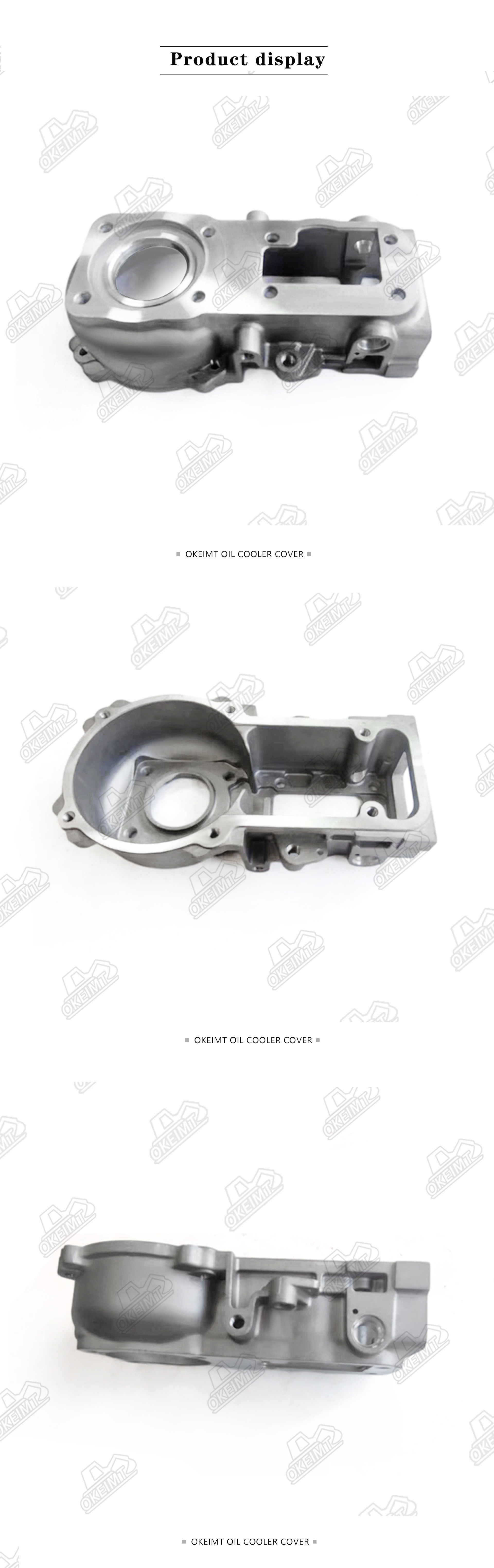 Aluminum Die Casting Diesel Pump Connection Housing 4HK1