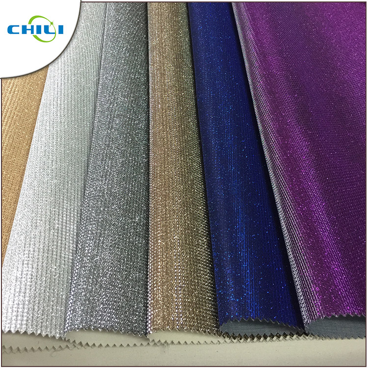 Fashion Multi Color Shiny Synthetic glitter Shoe Leather