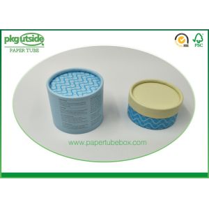Custom Printed Cylindrical Cardboard Tube Boxes Embossing Elegant Design